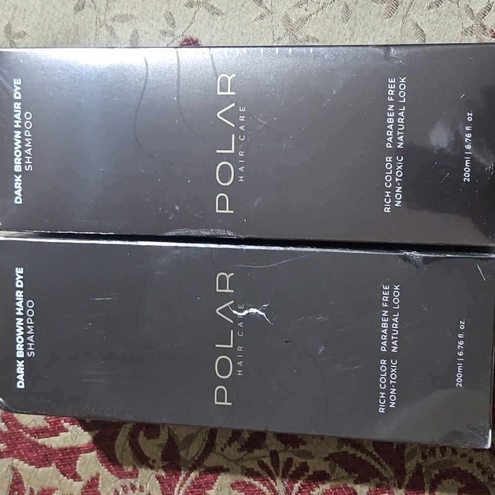 Hair Dye Shampoo for Gray Hair for Women & Men (Dark Brown)
